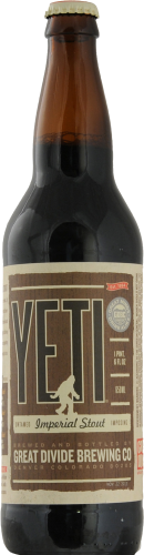 Great Divide Yeti Imperial Stout Perspective: front