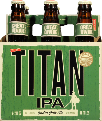 Great Divide Titan IPA Perspective: front