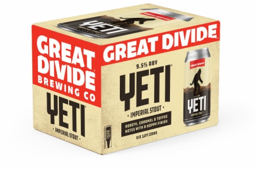 Great Divide Brewing Co.® Yeti® Imperial Stout Perspective: front