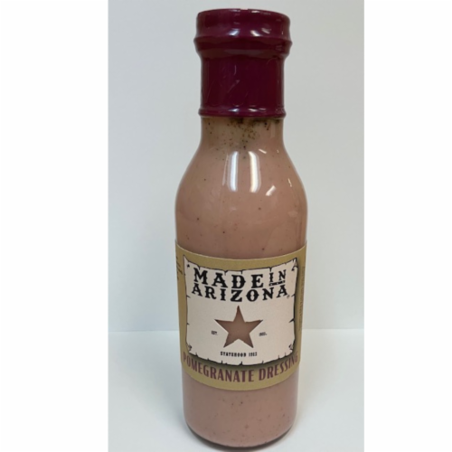 Made in Arizona Pomegranate Salad Dressing Perspective: front