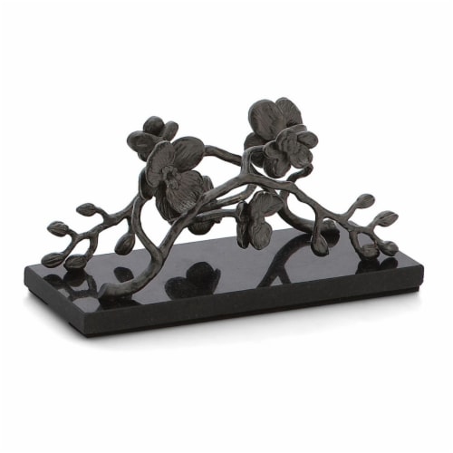 Michael Aram Black Orchid Vertival Napkin Holder - 110825 Perspective: front