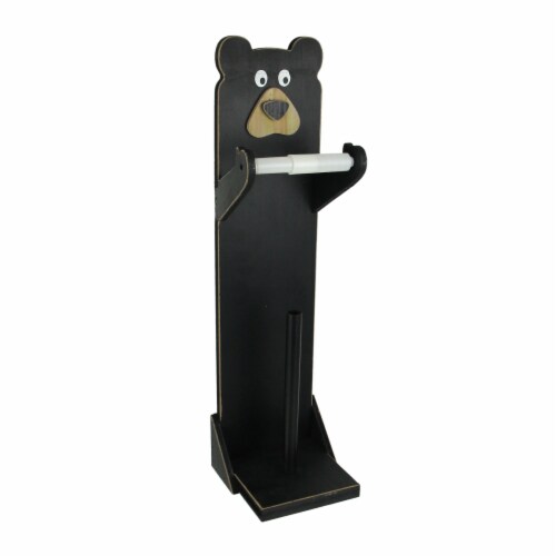 Whimsical Bear Standing Toilet Paper Holder