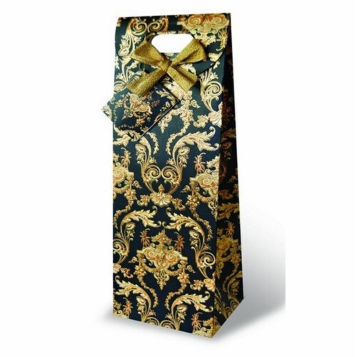 Wrap-Art 17206 Versailles Wine Bottle - Black Perspective: front