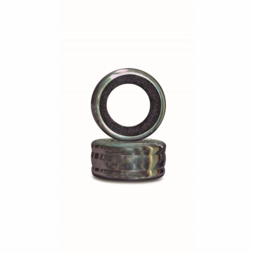 Wrap-Art 26266 Stainless Steel Drip Rings Perspective: front