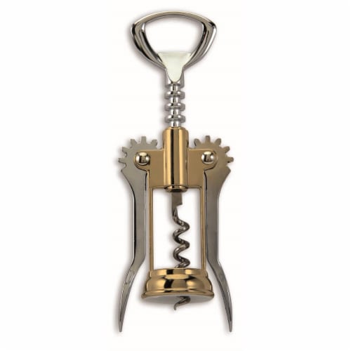 Wrap-Art 26933 5 Turn Spiral Wing Corkscrew Gold Perspective: front