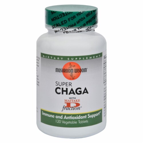 Mushroom Wisdom  Super Chaga Perspective: front