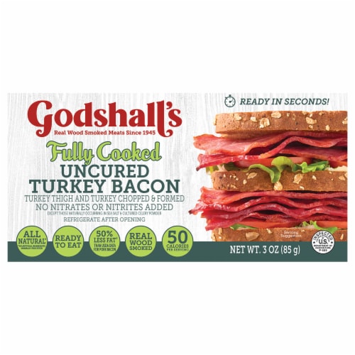 GodShall’s Fully Cooked Turkey Bacon