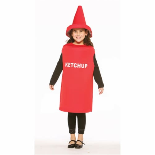 Costumes For All Occasions  Ketchup Child Size 7 To 10 Perspective: front