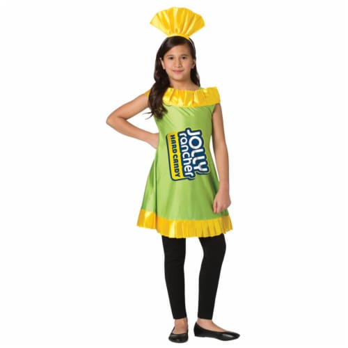 Morris Costumes GC3600710 Childs Apple Jolly Rancher Costume, Size 7-10 Perspective: front