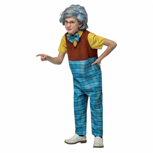 Morris GC9067710 Grandpa Child Costume, Size 7-10 Perspective: front