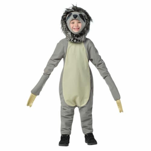 Morris Sloth Child Costume - Size 3-4T Costume Perspective: front