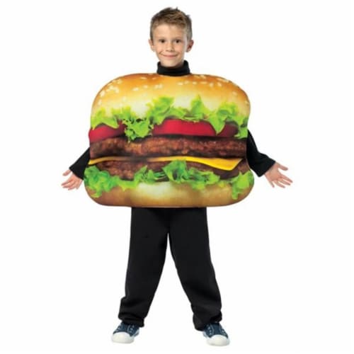 Costumes For All Occasions Cheeseburger Size 7-10 Costume Perspective: front