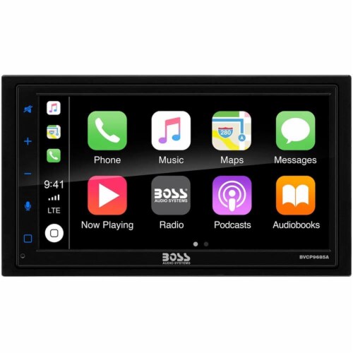 Boss Audio BV800ACP Android Auto/Apple&#0174; CarPlay&#0153; - In-Dash Digital Media Recei Perspective: front