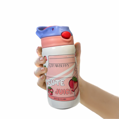 Kids' Sippy and Water Bottle Set - Strawberries