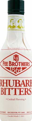 Fee Brothers Rhubarb Bitters Perspective: front