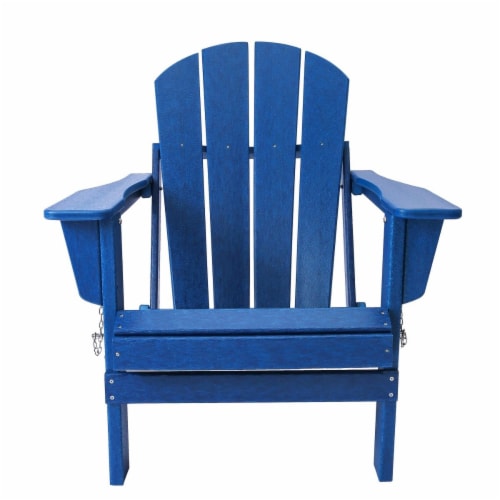 Westin Outdoor 2001112 2 Outdoor Folding Plastic Adirondack Chair