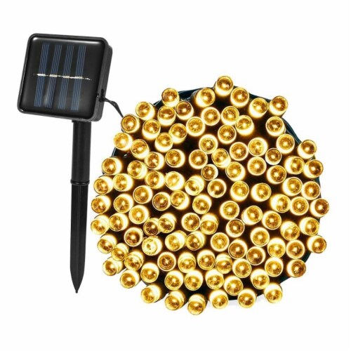 Solar String Lights LED Solar Power Fairy String Light 12M 100 LEDs 8 Lighting Mode 1 unit City Market