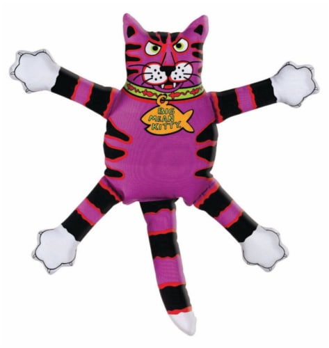 Fat Cat Multicolored Assorted Styles Canvas Squeak Dog Toy Small 1 - Total  Qty: 1, Count of: 1 - Ralphs