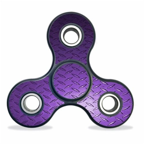 MightySkins FIYTRY-Purple Diamond Plate Vinyl Skin for Fidget Spinner - Purple Diamond, - City