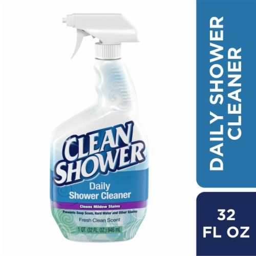 Clean Shower Fresh Clean Scent Daily Shower Cleaner Perspective: front