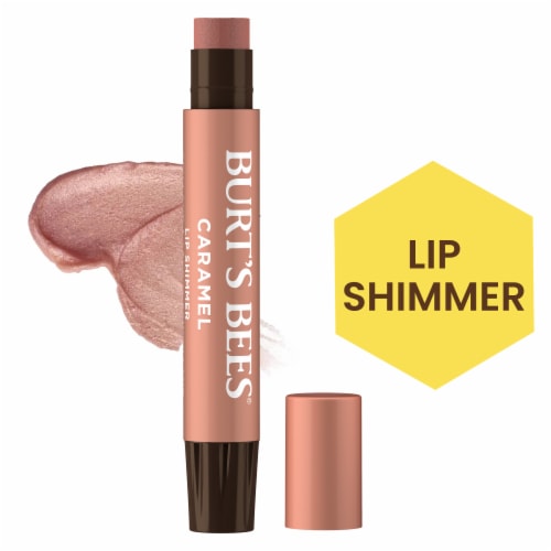 Burt's Bees Moisturizing Caramel Lip Shimmer Perspective: front