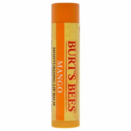Burt's Bees Moisturizing Mango Lip Balm Perspective: front