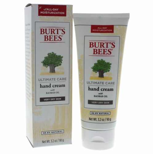 Burt's Bees Baobab Oil Ultimate Care Hand Cream Perspective: front