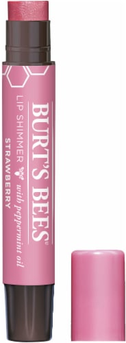 Burt's Bees Lip Shimmer 118 Strawberry Perspective: front