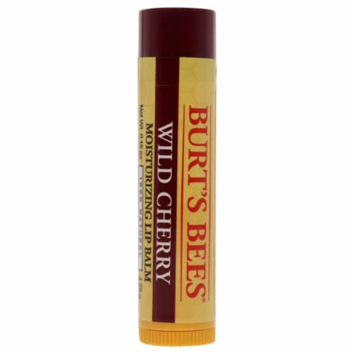 Zijdelings Krimpen historisch Burt's Bees Natural Moisturizing Wild Cherry with Beeswax & Fruit Extracts  Lip Balm Tube, 1 ct - Ralphs