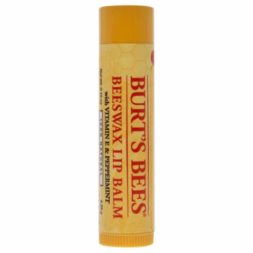 Burt's Bees Moisturizing Beeswax Lip Balm Perspective: front