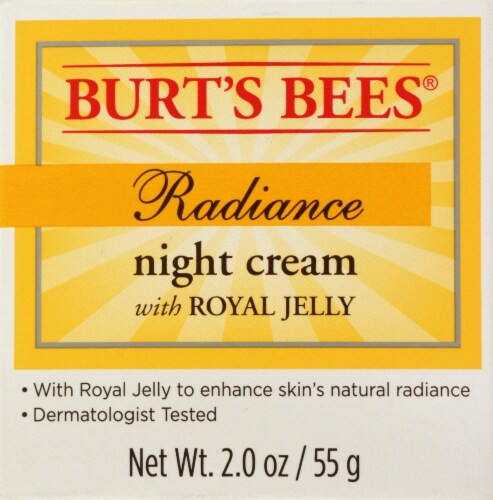 Burt's Bees Radiance Night Cream Perspective: front