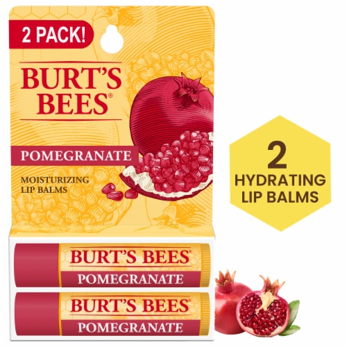 Burt's Bees Flavored Lip Balm Pack, 4 ct - Baker's