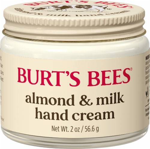 Burt's Bees Almond & Milk Hand Cream Perspective: front