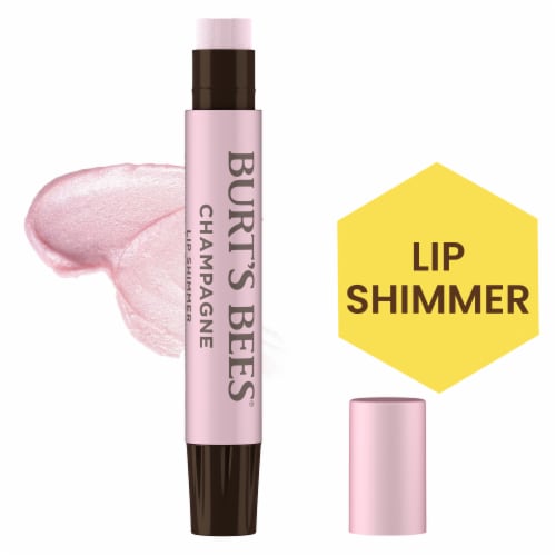 Burts Bees Lip Shimmer Champagne Perspective: front