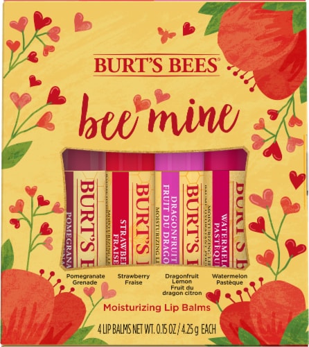 Prik Nadeel Eigenlijk Burt's Bees Bee Mine Lip Balm Gift Set, 1 ct / 4 pc - Kroger