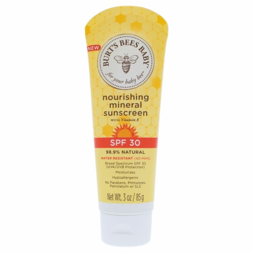 vervolgens troon Secretaris Burt's Bees Baby Nourishing Mineral Sunscreen SPF 30 Water Resistant Baby  Sunblock, 3 oz Tube - Kroger