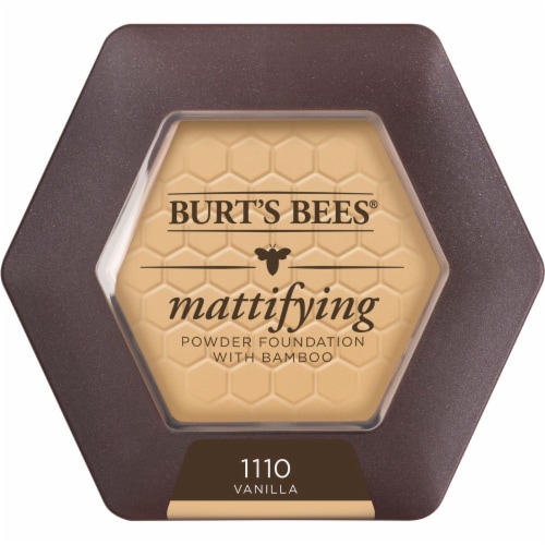 Burt's Bees Mattifying Powder Foundation with Bamboo Perspective: front