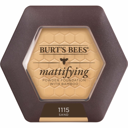 Burt's Bees Sand Mattifying Powder Foundation Perspective: front