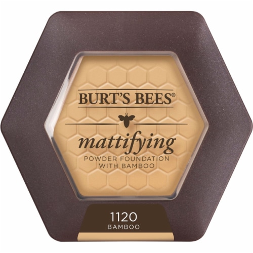 Burt's Bees 1120 Bamboo Mattifying Powder Foundation Perspective: front
