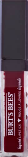 Burt's Bees 100% Natural Moisterizing Rushing Rose Liquid Lipstick Perspective: front