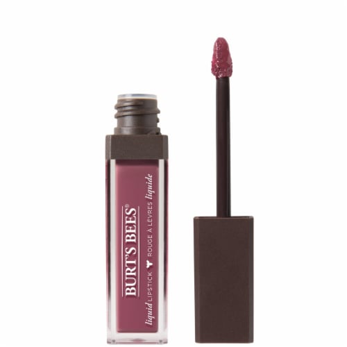 Burt's Bees 100% Natural Moisterizing Blush Brook Liquid Lipstick Perspective: front