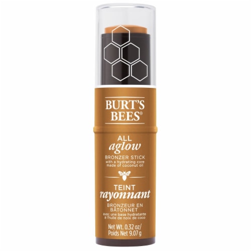 Burt's Bees All Aglow Bronze Splash Bronzer Stick Perspective: front