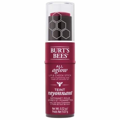 Burt's Bees All Aglow Lilac Lagoon Lip & Cheek Stick Perspective: front