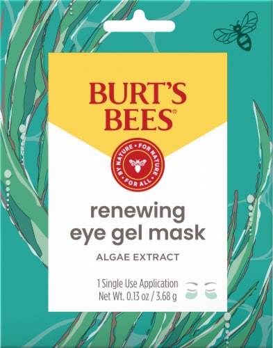 Burt's Bees Renewing Eye Gel Mask Perspective: front