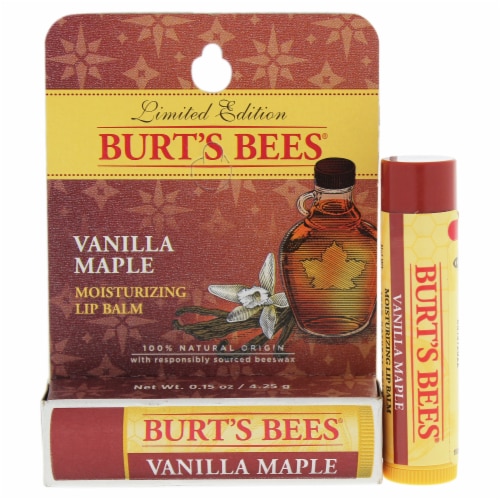 Burt's Bees Beeswax Lip Balm, 4 ct - Fry's Food Stores