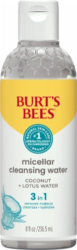 Burt's Bees Micellar Coconut and Lotus Extract Cleansing Water Perspective: front