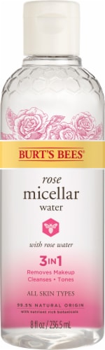 Burt's Bees Micellar Rose Facial Cleansing Water Perspective: front