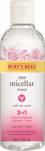 Burt's Bees Micellar Rose Facial Cleansing Water Perspective: front