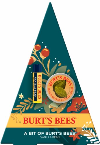 Burt's Bees® A Bit of Burt's Bees Vanilla Bean Holiday Gift Set Perspective: front