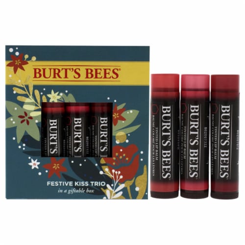 Burt's Bees Christmas Gifts, 4 Lip Balm Stocking Stuffers Products, Jingle  Balms Set - Classic Beeswax Moisturizing Lip Balm